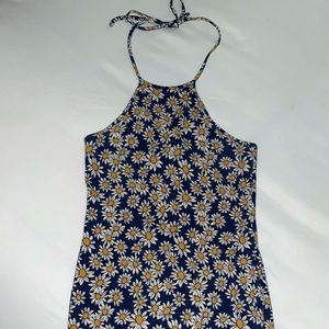 Mini halter dress